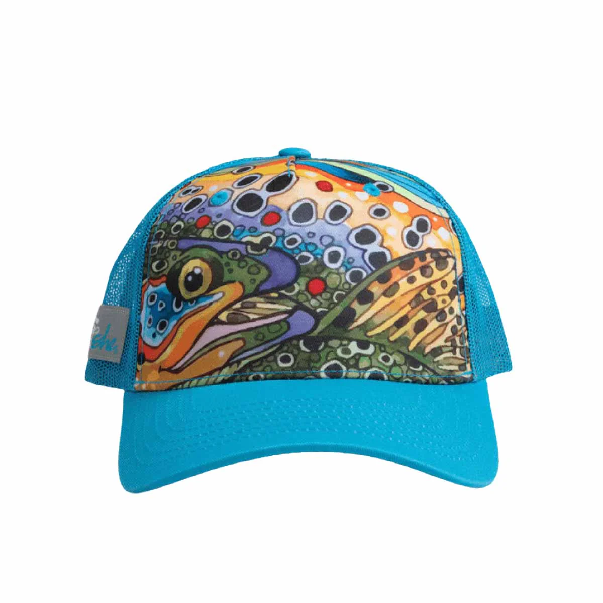 FisheWaters Abstract Trucker Hat