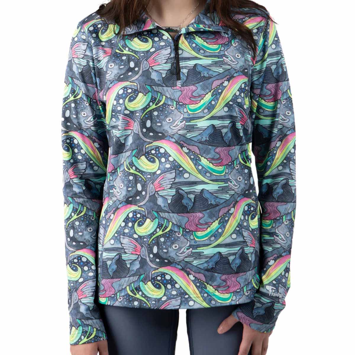 FisheWear Haliborealis Thermal 1/4 Zip