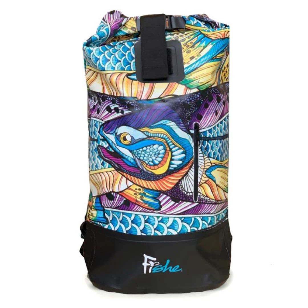 FisheWear Kaleido King Dry Bag Backpack