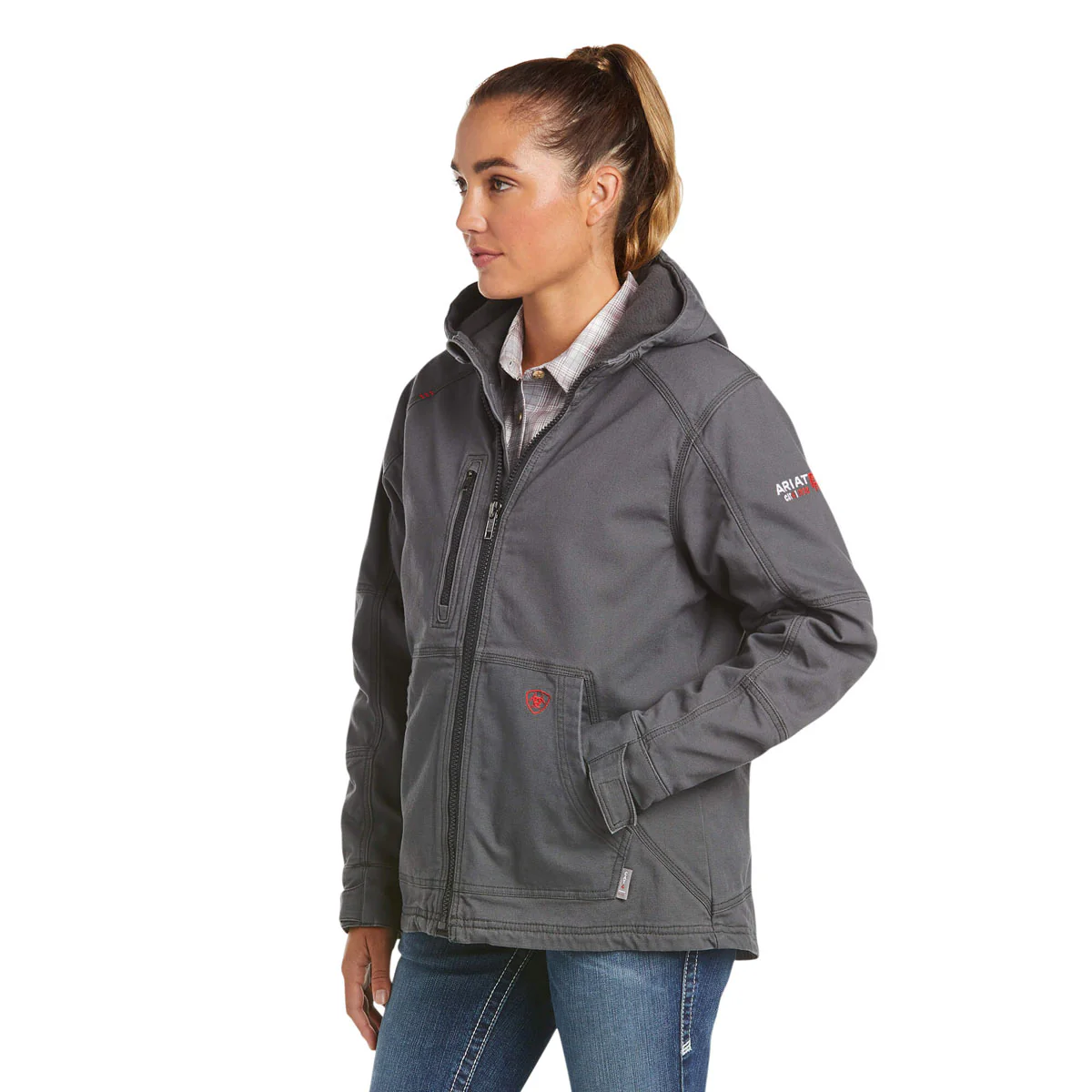 Fr W Duralight Canvas Jkt Gry