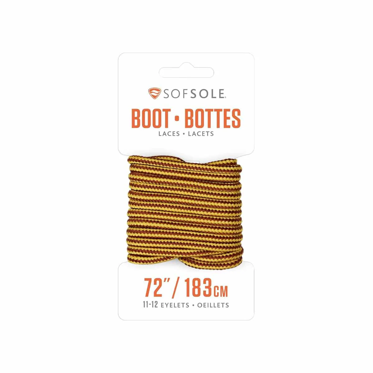 Gold Waxed Boot Laces