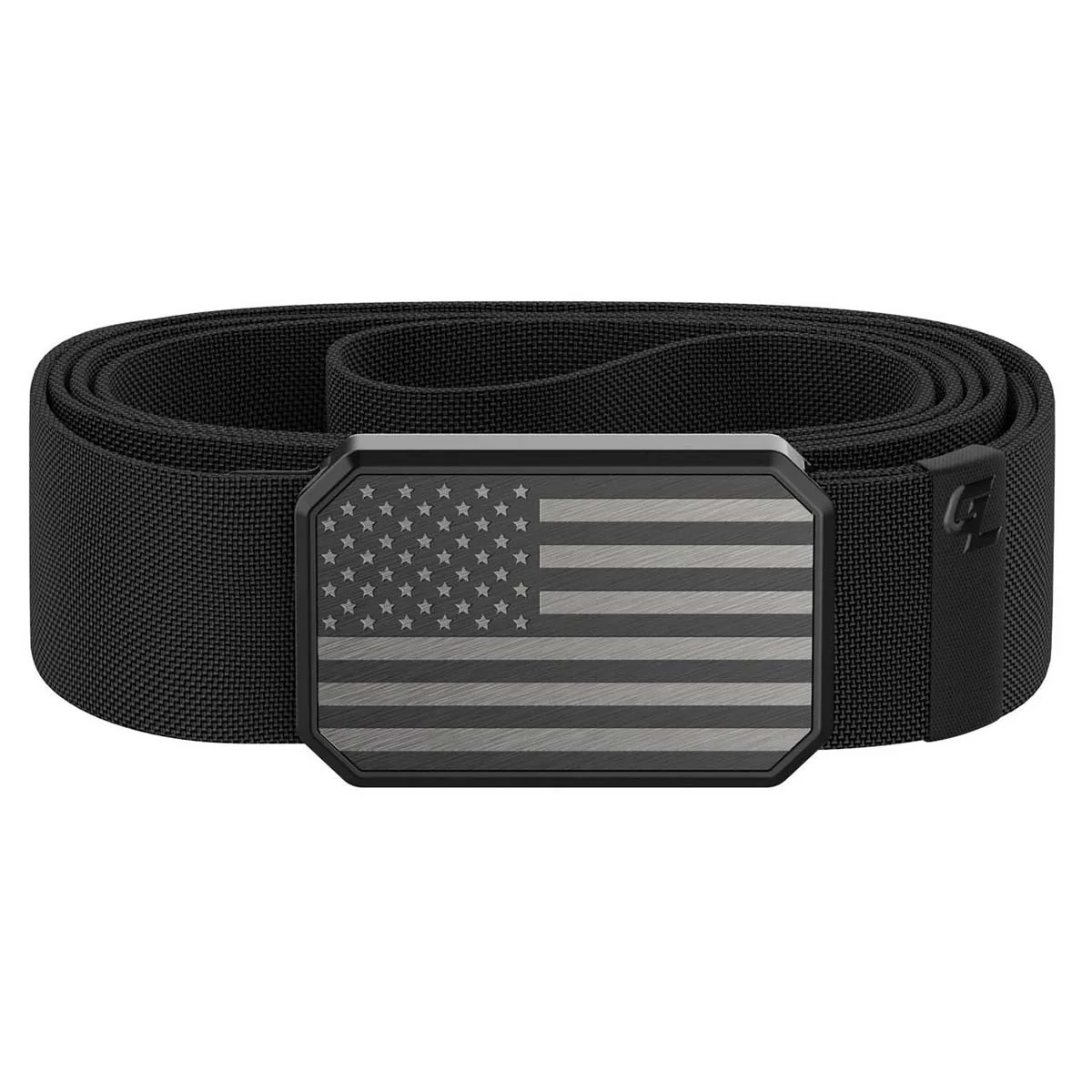 Groove Life Men's Hero Flag Belt - Black/Black