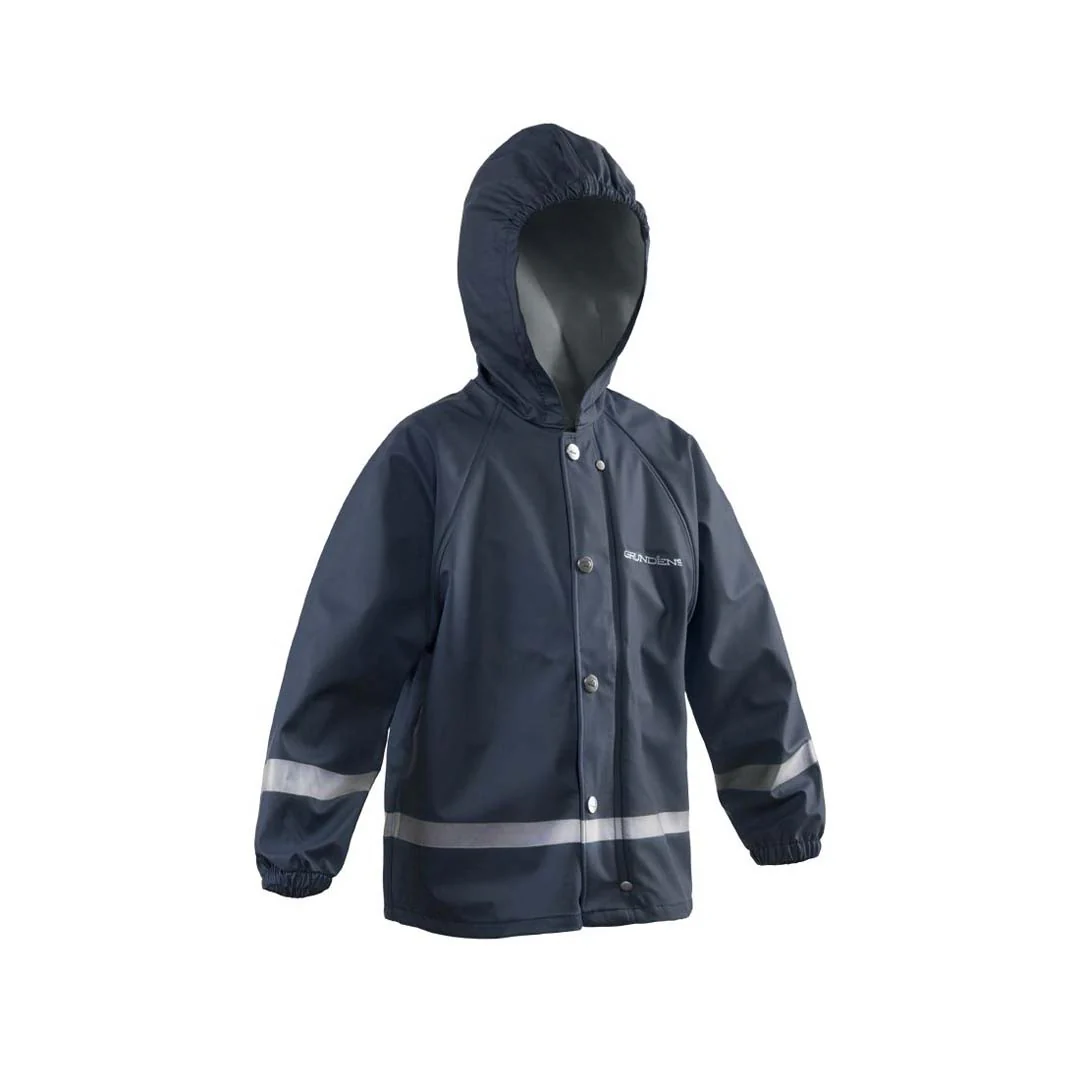 Grundens Kid's Zenith 293 Hooded Rain Jacket (2-6) - Image 3