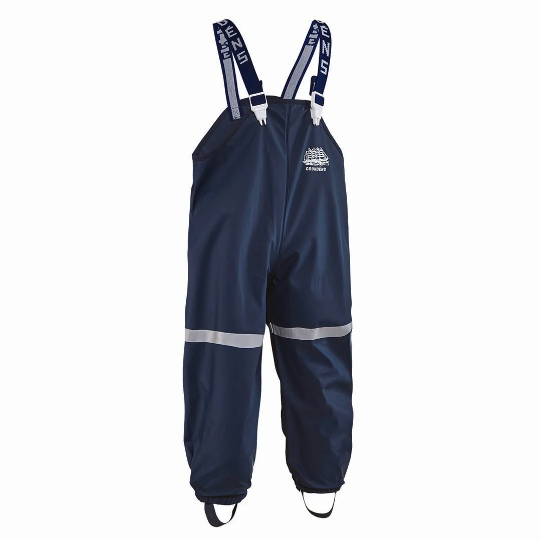 Grundens Kid's Zenith 294 Rain Bib (Sizes 2-6) - Image 2