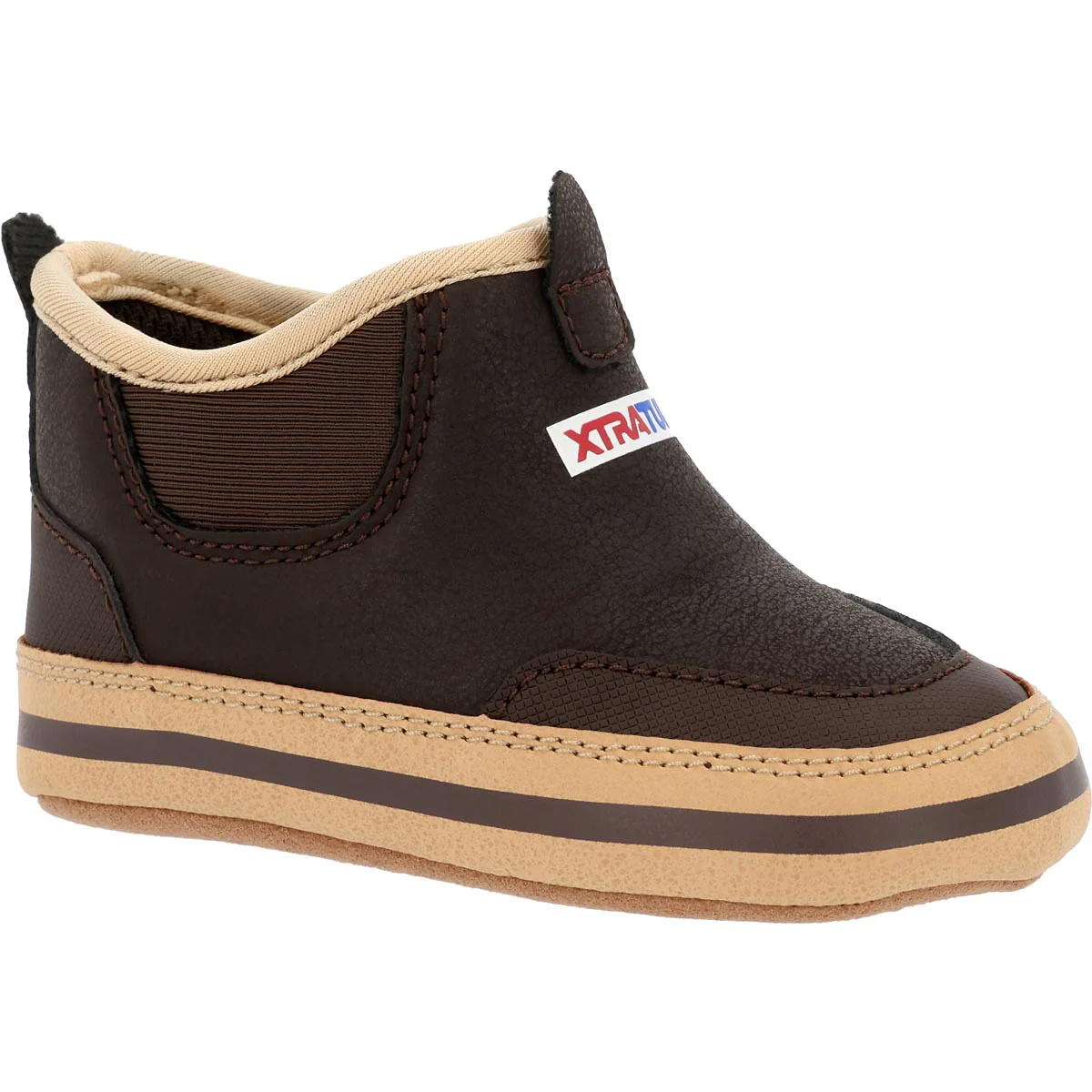 Kid's Minnow Ankle Deck Boot-Brown