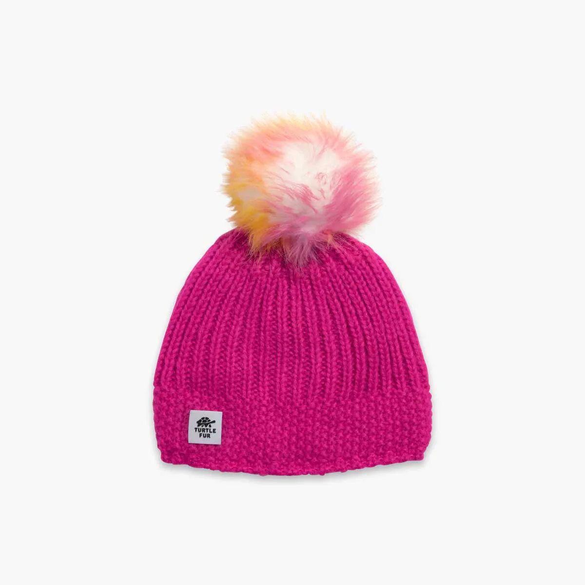 Kids Suzie Comfort Plush Lined Pom Beanie - Image 2