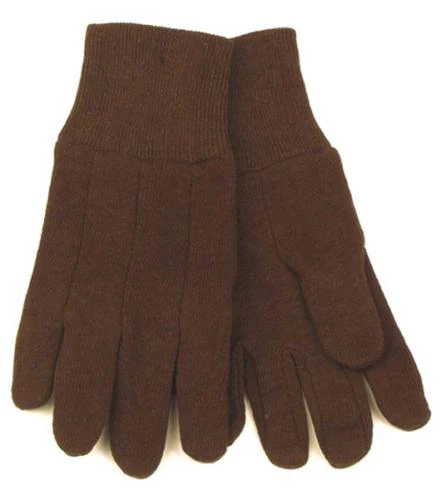 Kinco Men's Brown Jersey Glove - Image 2