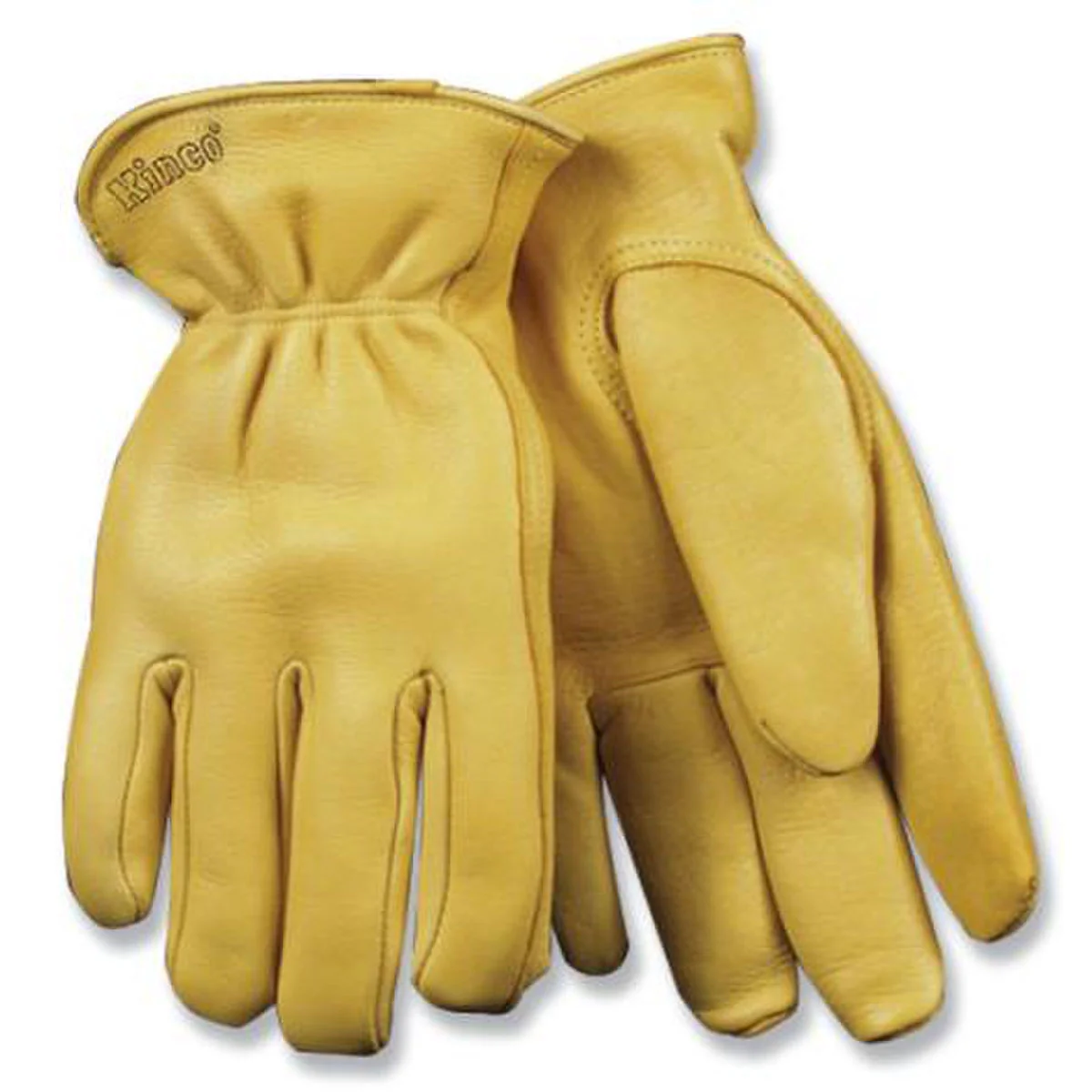 Kinco Men's Heatkeep Deerskin Driver Glove Natural
