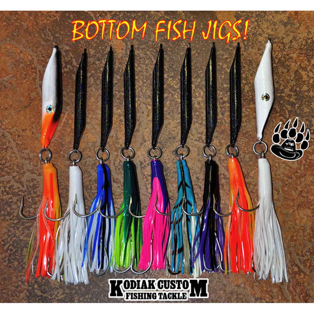 Kodiak Custom Bottom Fish 14oz. Jigs
