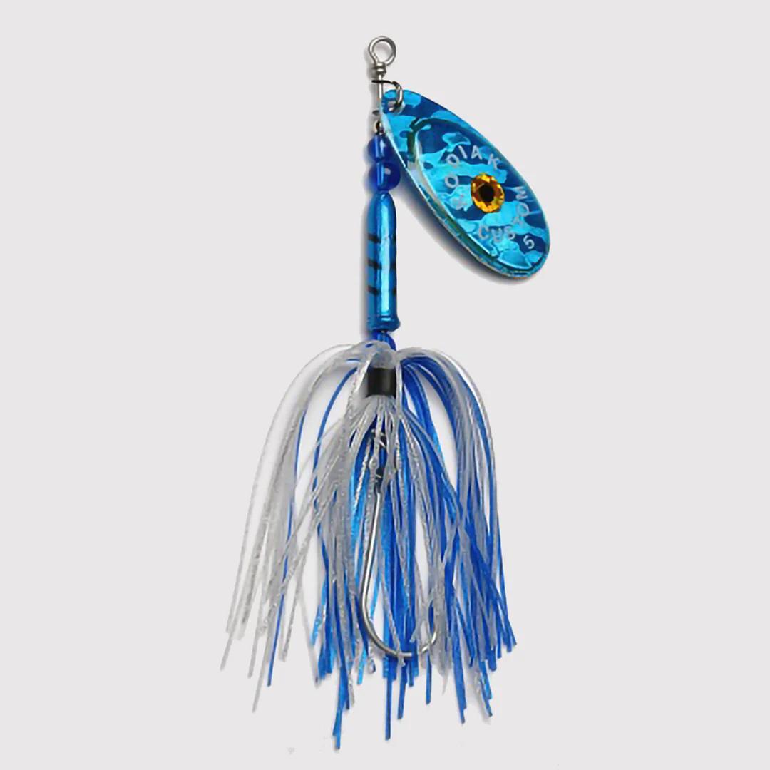 Kodiak Custom Fishing Silicone Skirt Spinner#5Db S