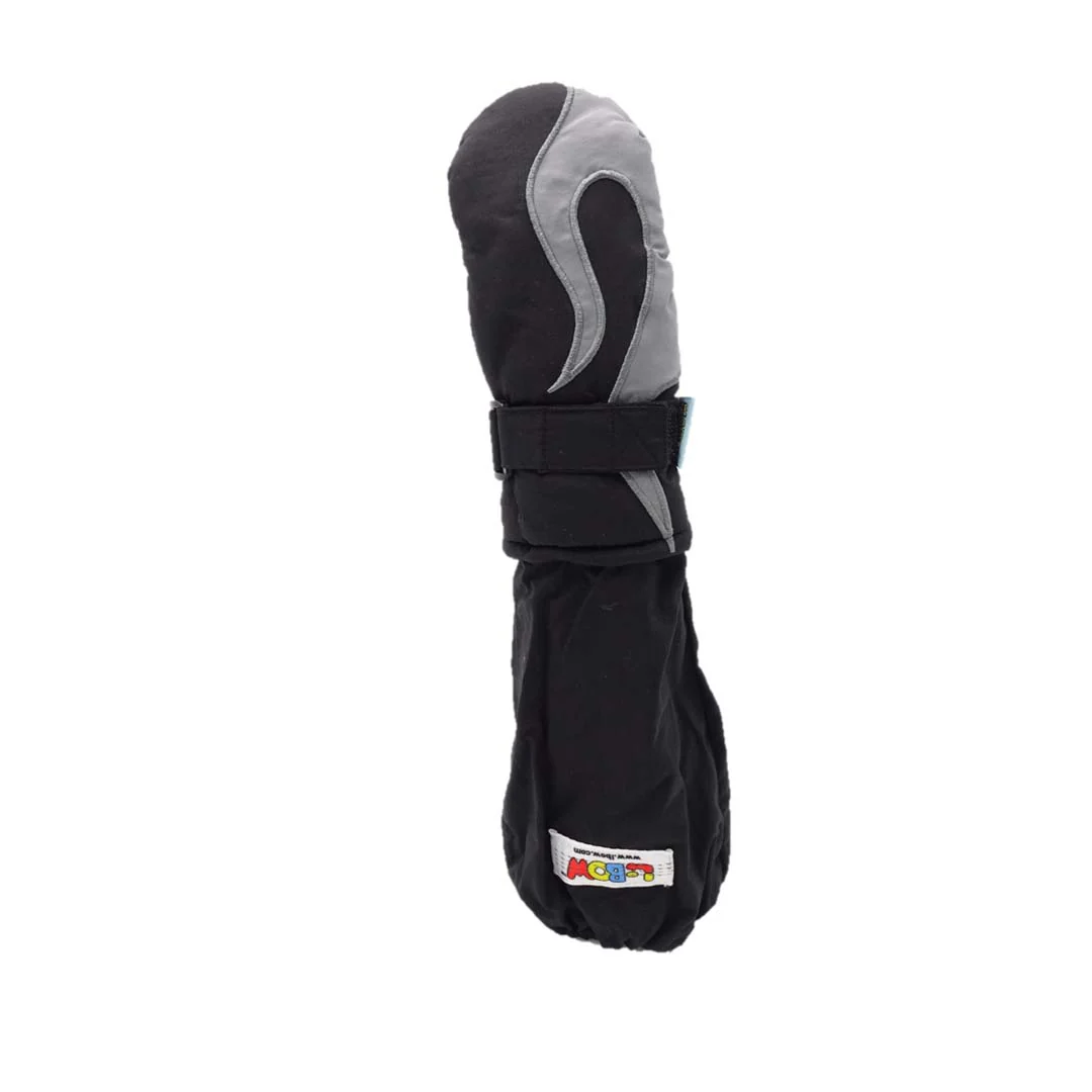 L-Bow Boys Flame Mitten 4-7 - Image 2