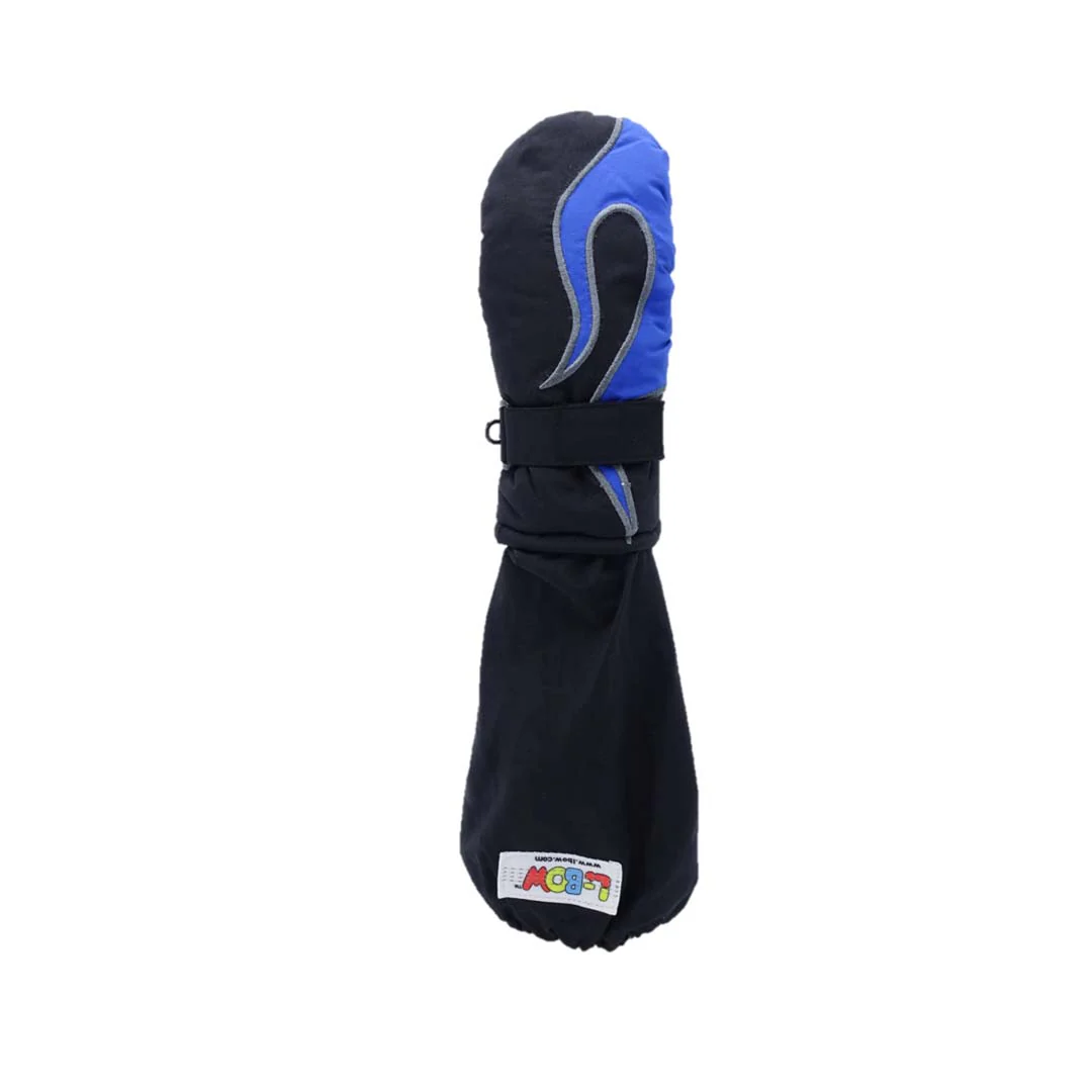 L-Bow Boys Flame Mitten 4-7 - Image 3