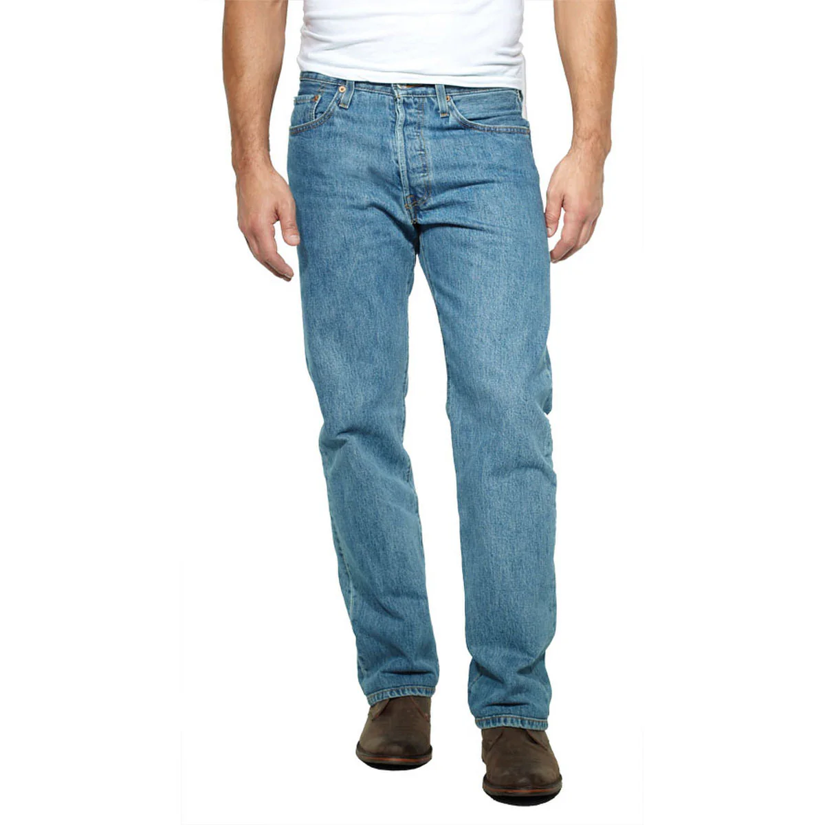 Levi's Men's 501 Original Fit Prewashed Stonewash Jeans