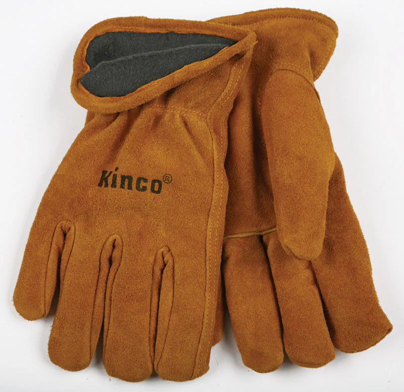 Lined Suede Cowhide Glove - Image 2