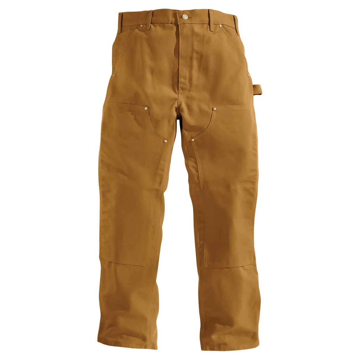 Men's B01 Double Knee Dungaree Brown