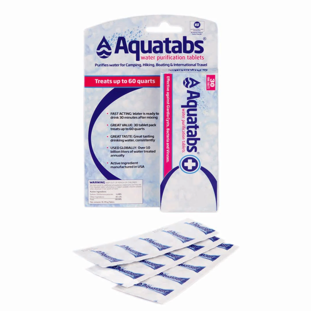MSR Aquatabs 30 Pack