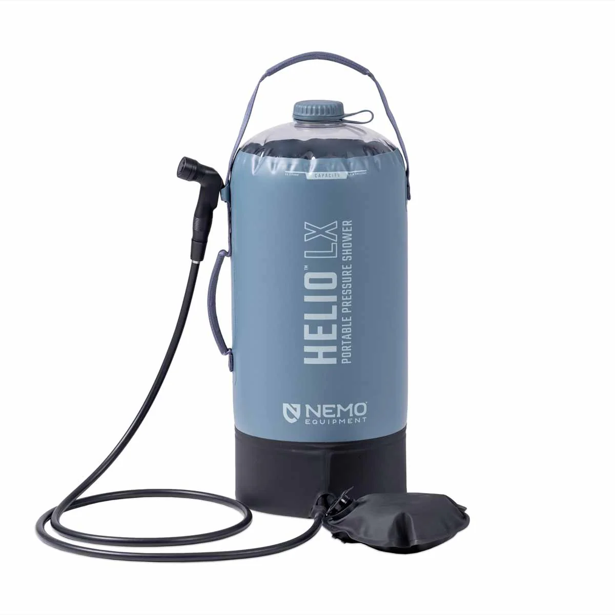 Nemo Helio LX Pressure Shower (Fortress/Black)