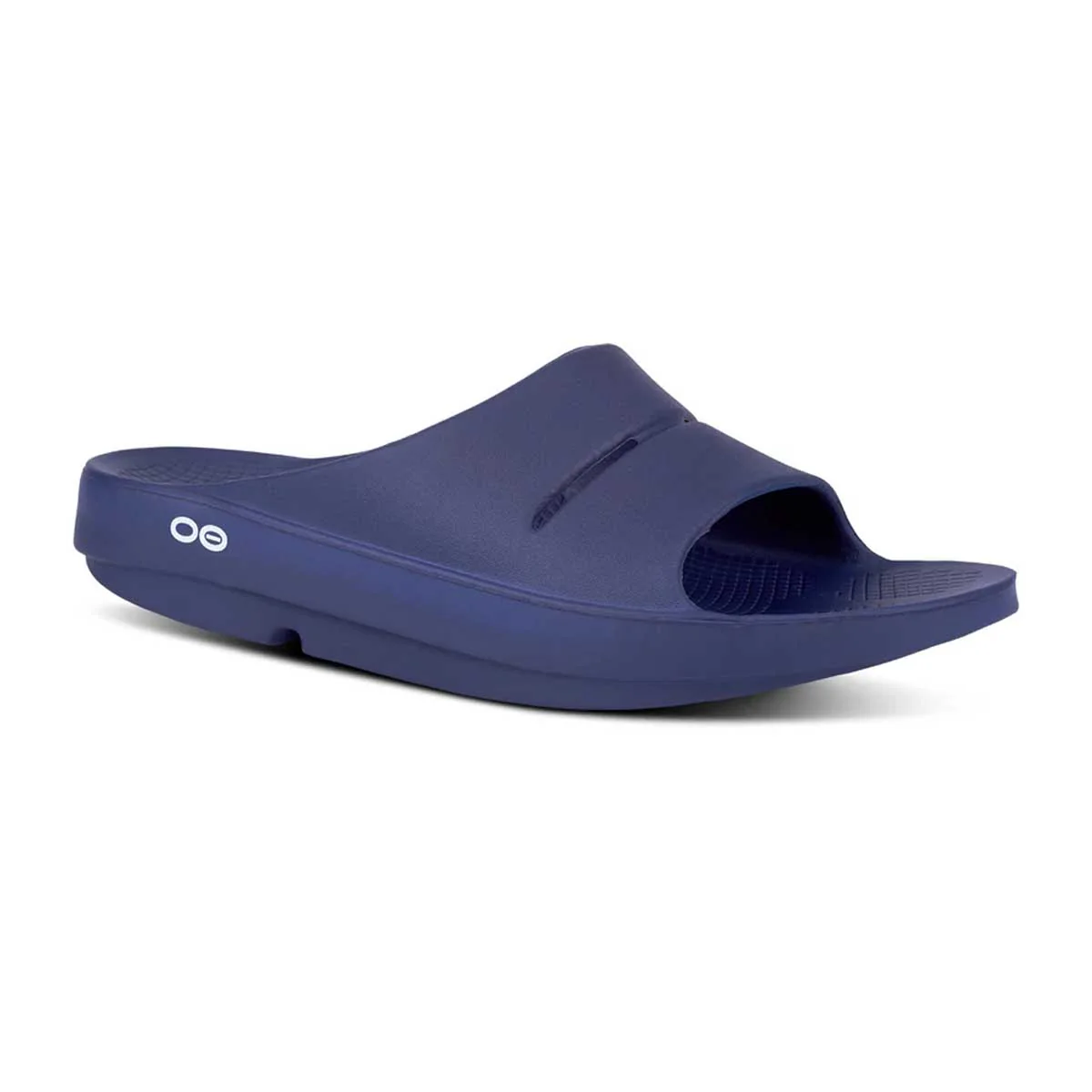 Oofos Men's OOahh Slide Sandal - Black - Image 3