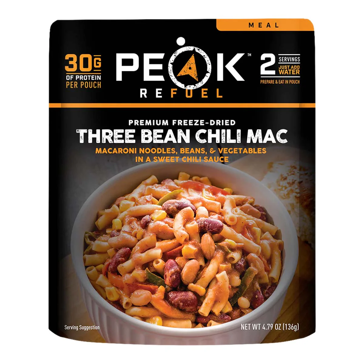Peak Refuel Three Bean Chilli Mac (V)