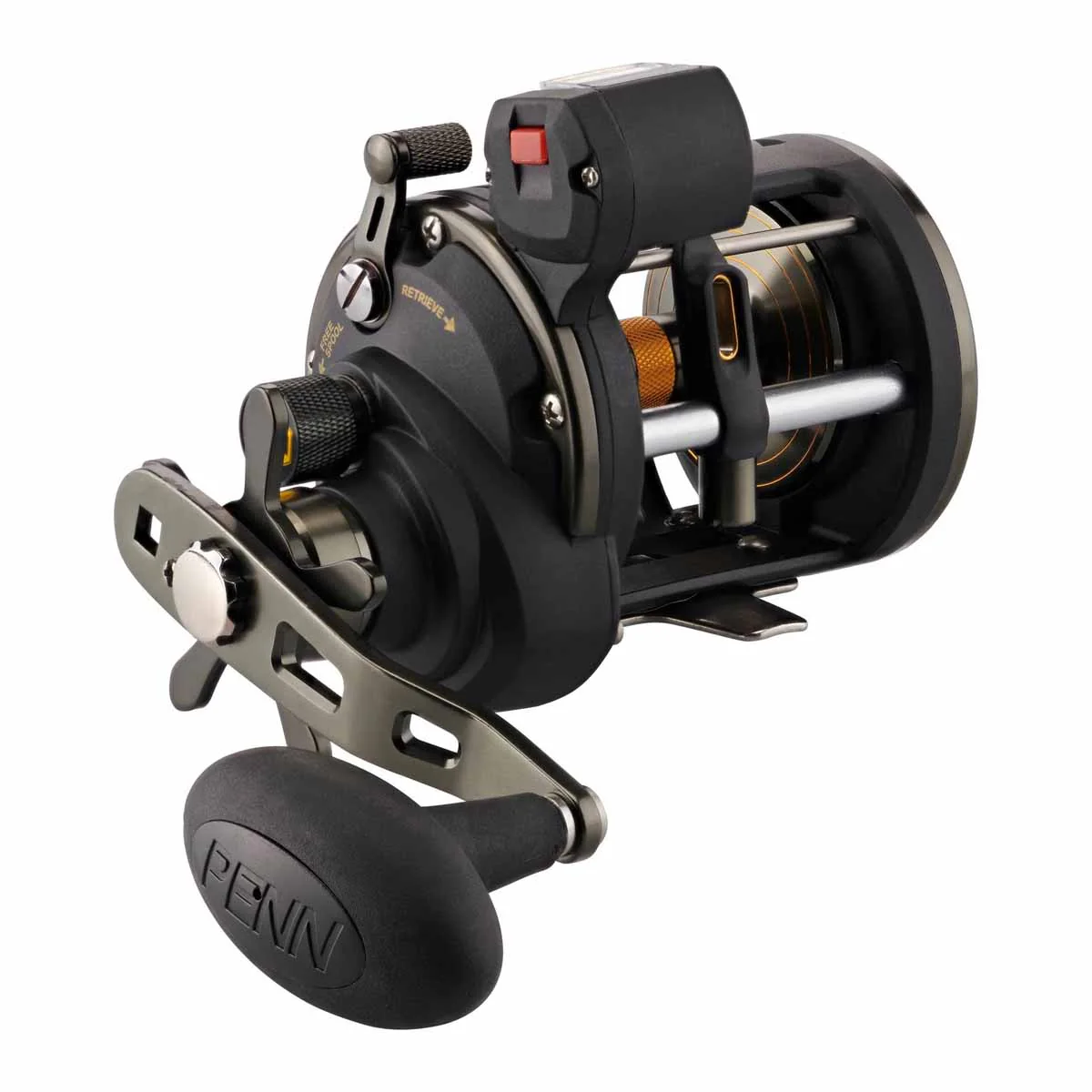Penn Squall II Levelwind Line Counter Reel