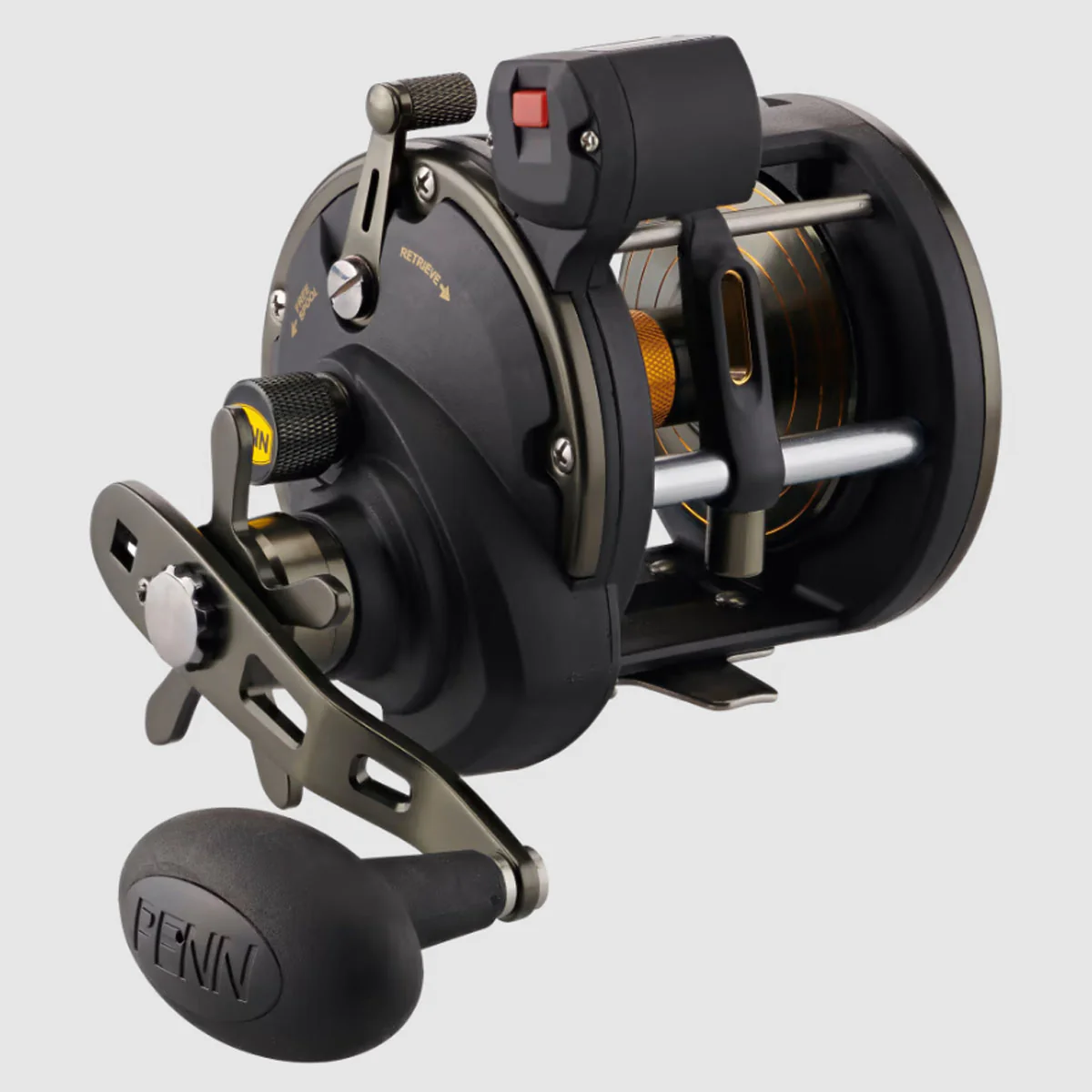 Penn Squall II Levelwind Line Counter Reel - Image 2