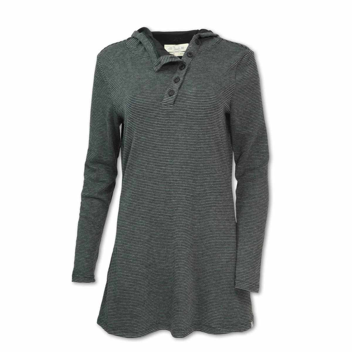 Purnell Women's Striped Fleece Knit Tunic