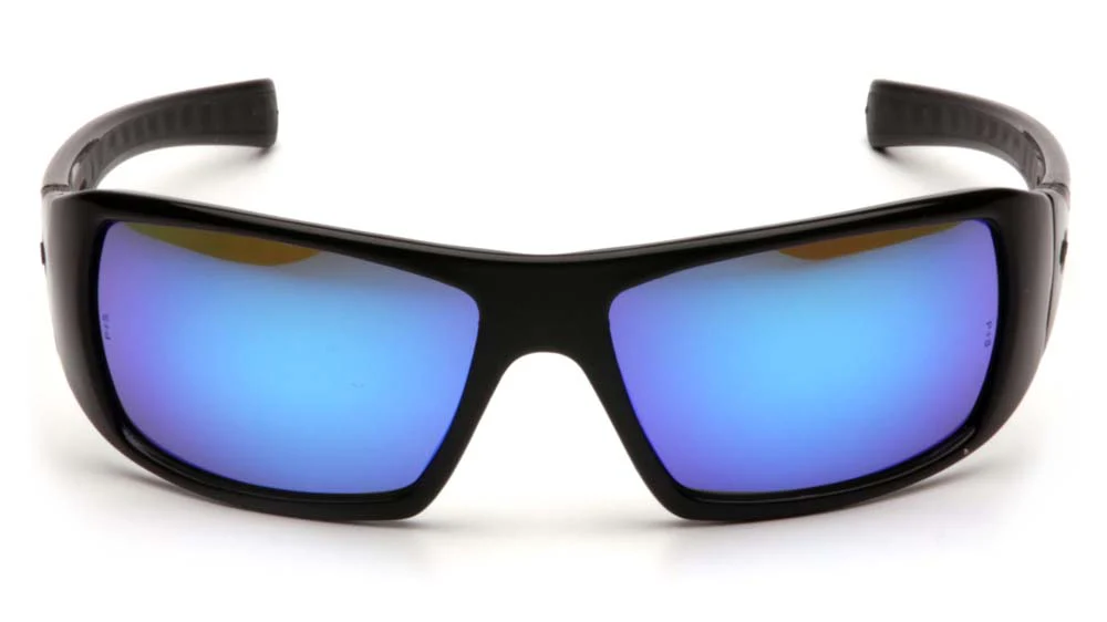 Pyramex Goliath Safety Glass - Blue Mirror