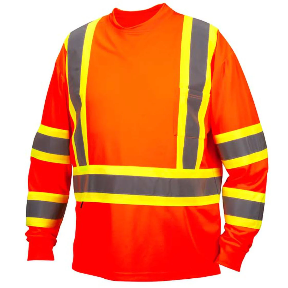 Pyramex Hi-Vis Contrast Tape T-Shirt - Image 2