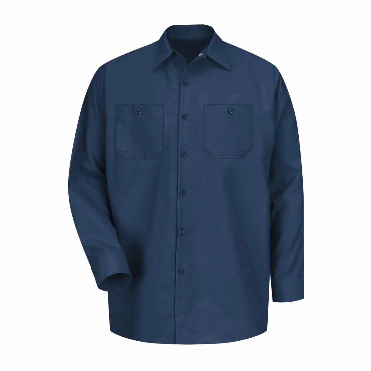 Red Kap Men's Long Sleeve Industrial Work Shirt
