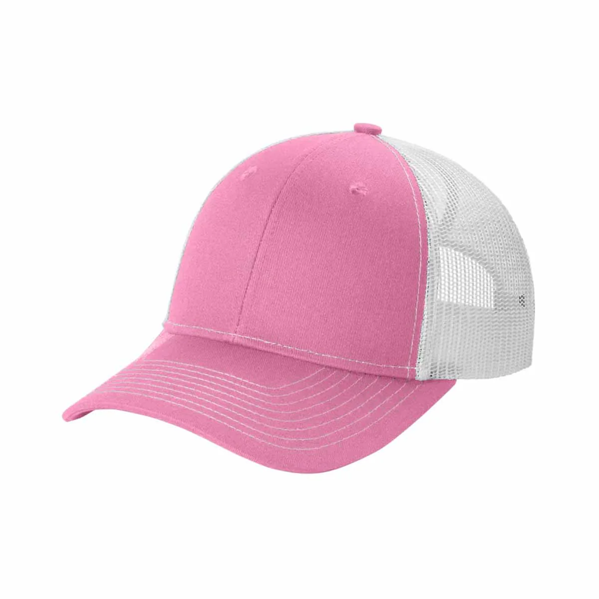 Sanmar Snapback Ponytail Trucker Cap - Image 2
