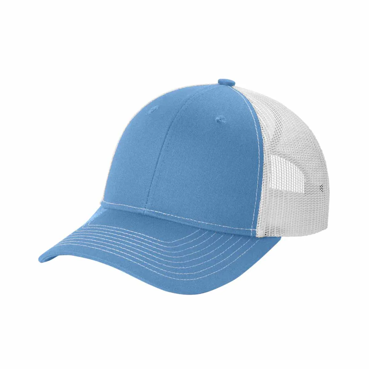 Sanmar Snapback Ponytail Trucker Cap - Image 5