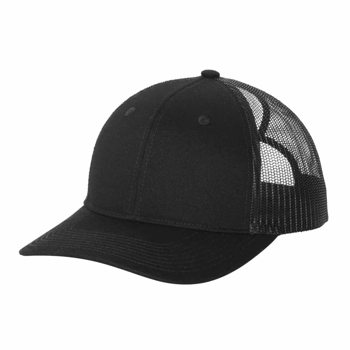 Sanmar Snapback Ponytail Trucker Cap - Image 6