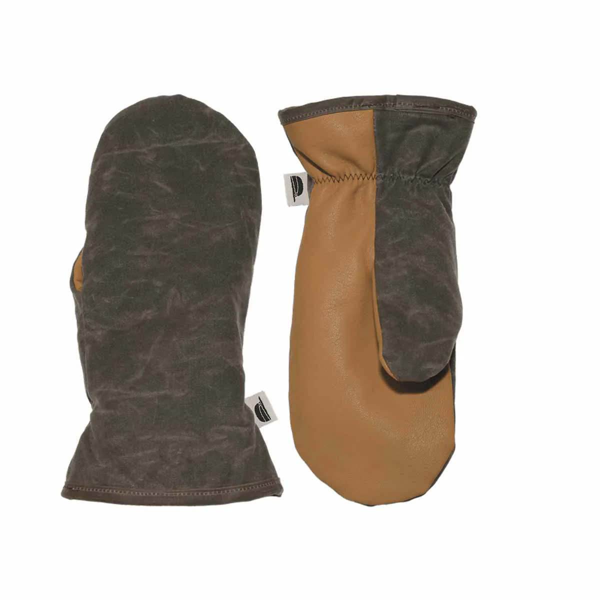 Stormy Kromer Men's Waxed Tough Mitts Dark Oak