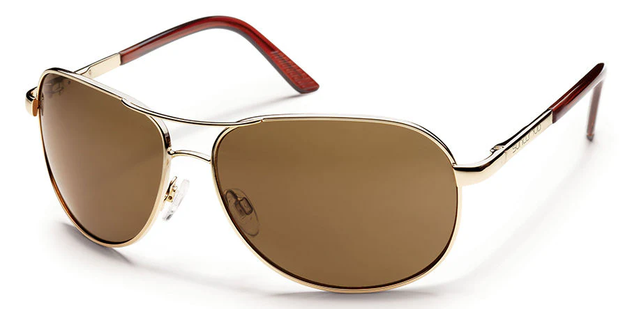 Suncloud Aviator Gold Sunglasses