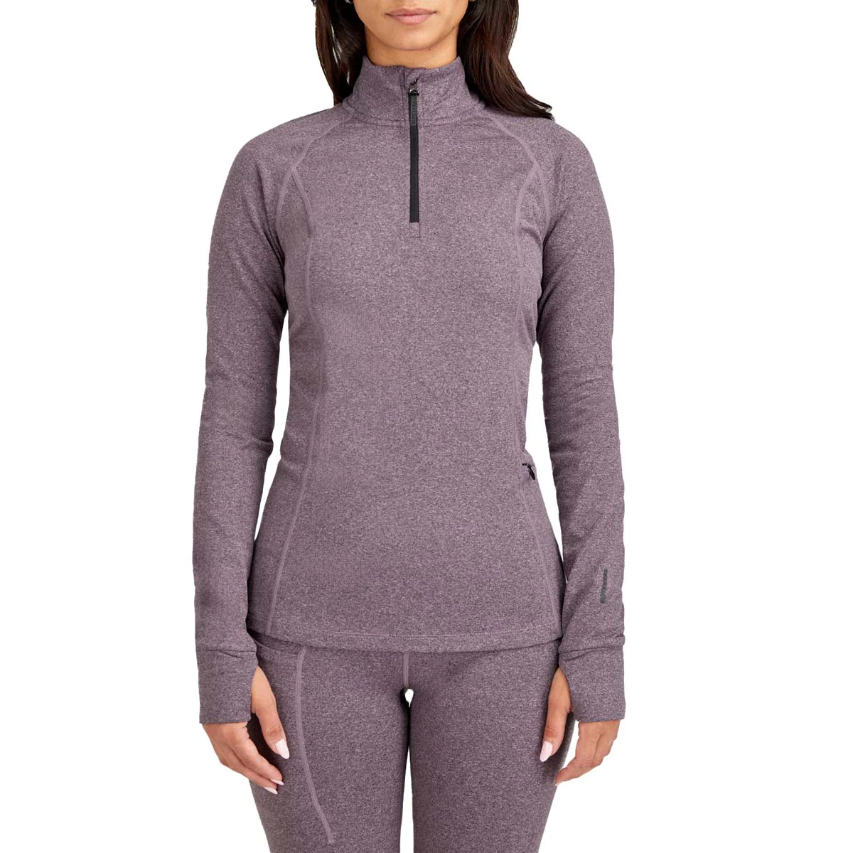 Terramar Women's 3.0 Quarter Zip Long Sleeve