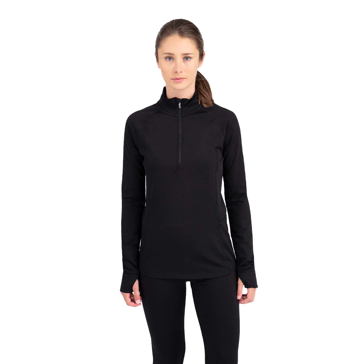 Terramar Women's 3.0 Quarter Zip Long Sleeve - Image 2