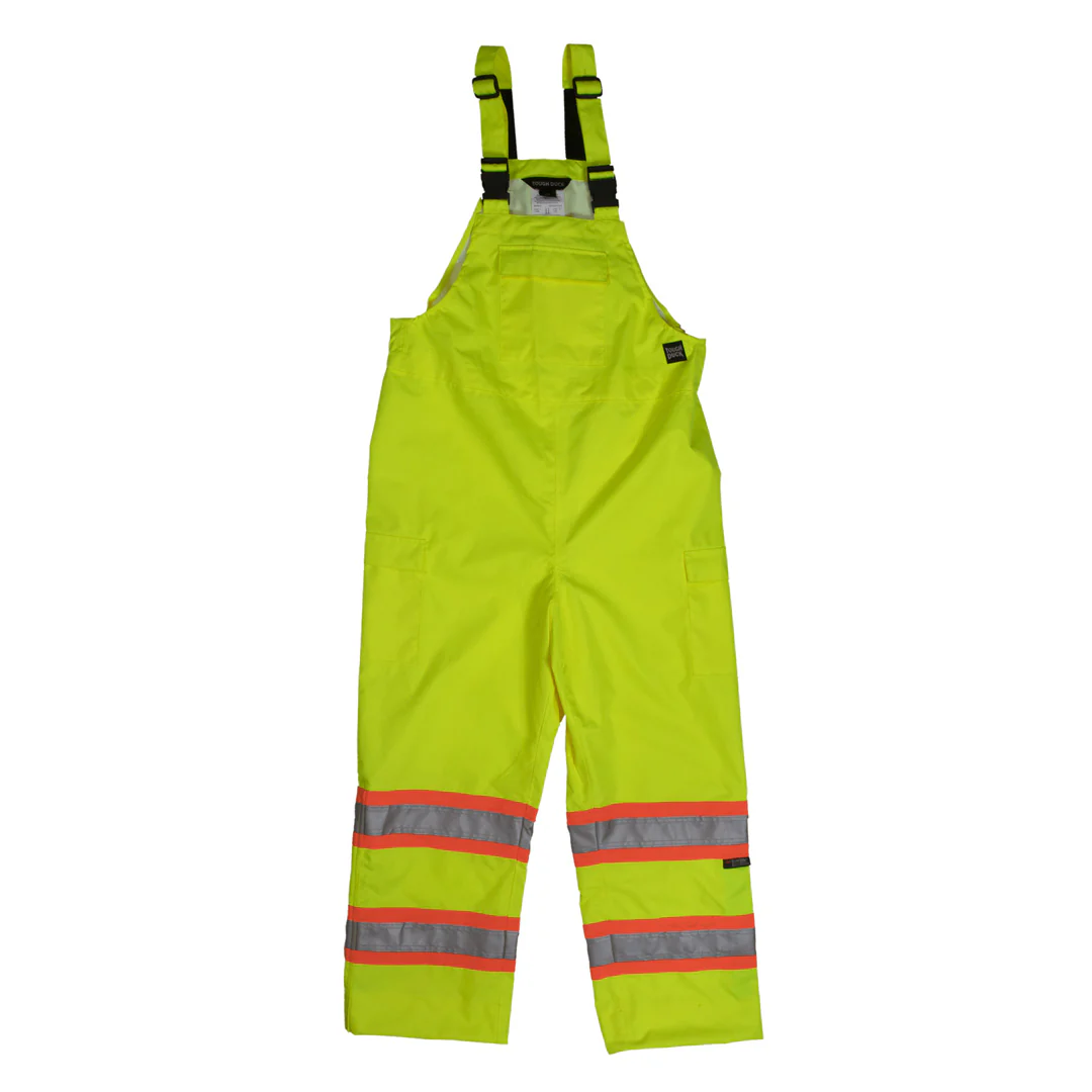 Tough Duck Hi-Vis Safety Rain Bib - Image 2