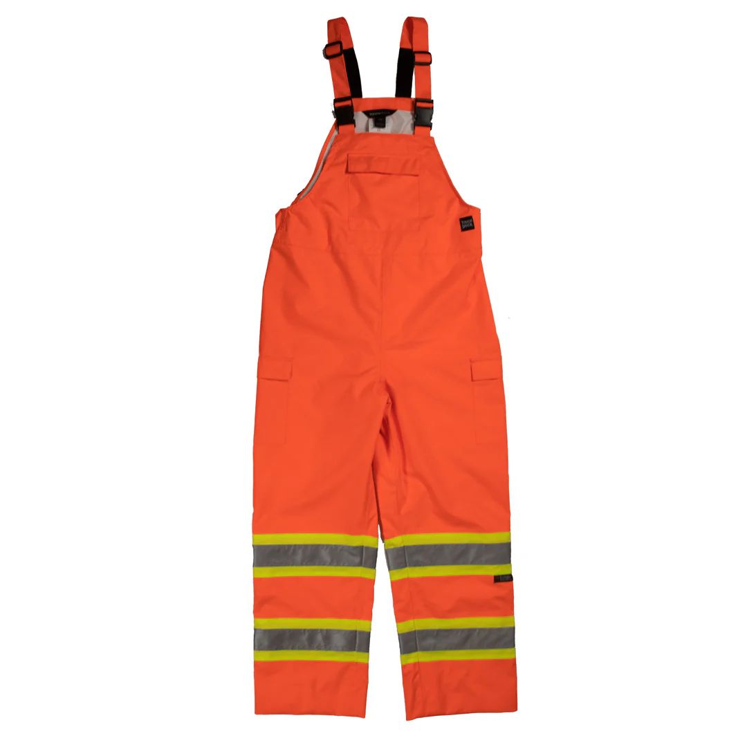Tough Duck Hi-Vis Safety Rain Bib - Image 3