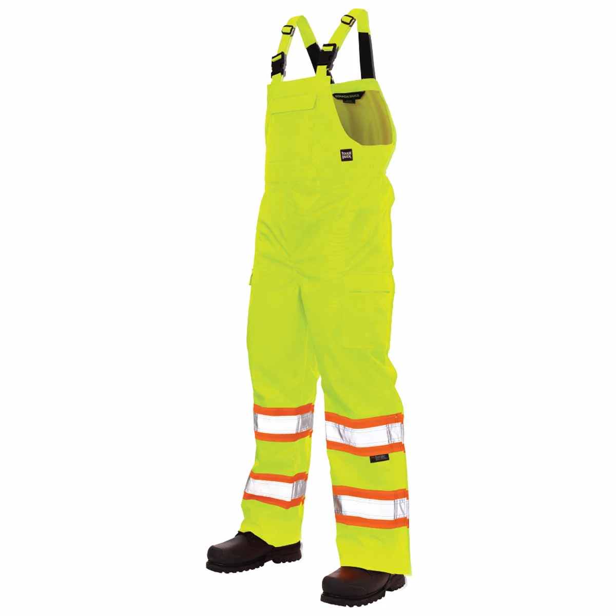 Tough Duck Hi-Vis Safety Rain Bib - Image 4