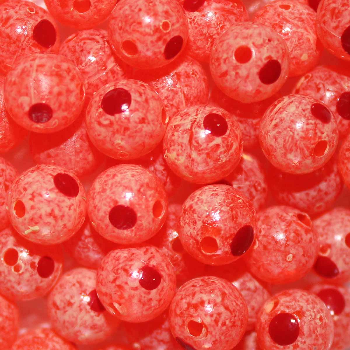 Troutbead Blood Dot Tangerine