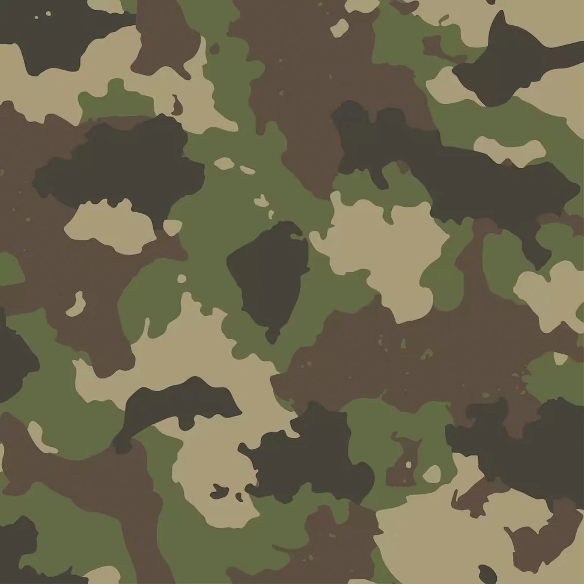 True Wear Bandana - Green Camo