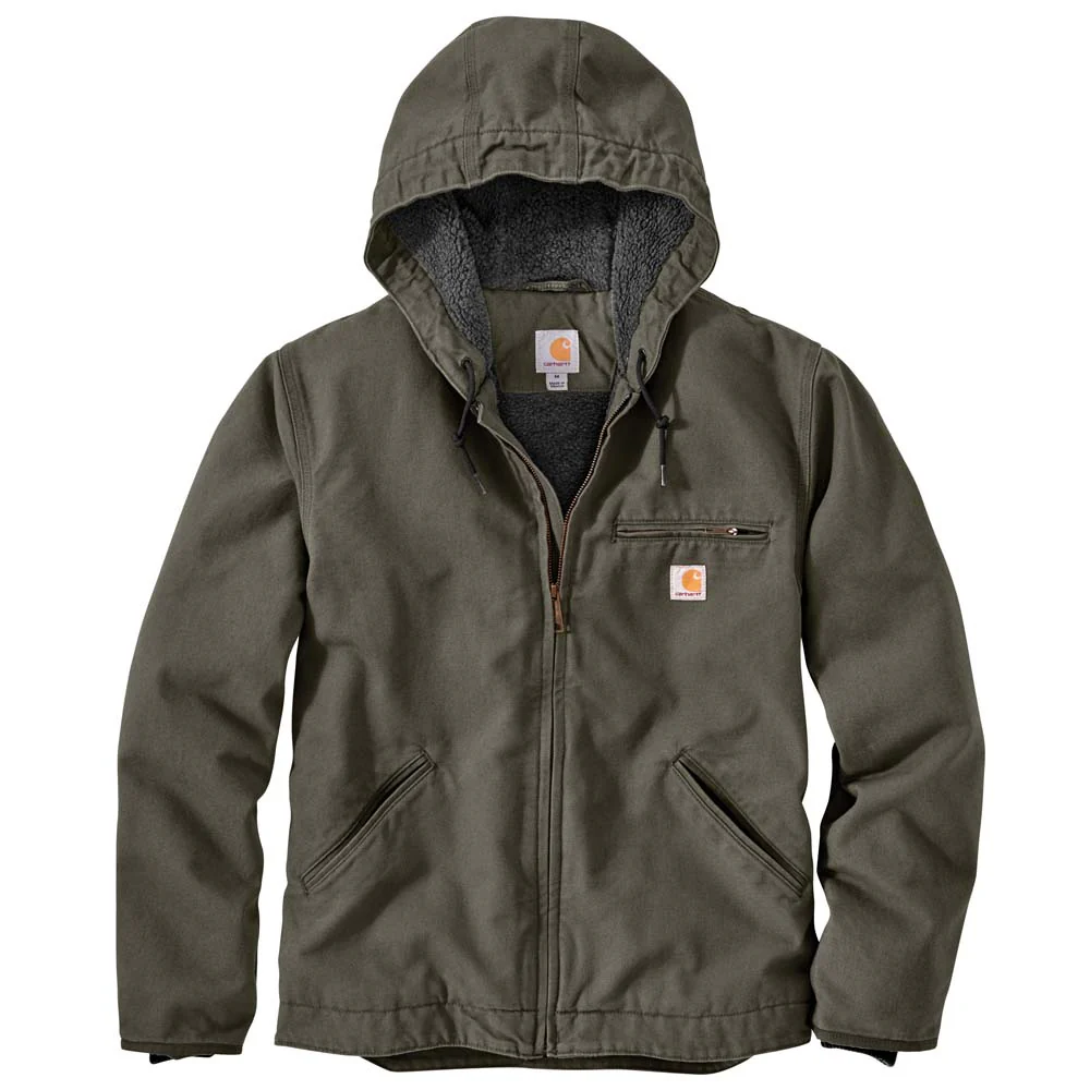 Washed Sherpa Lined Jacket B&T - Image 2