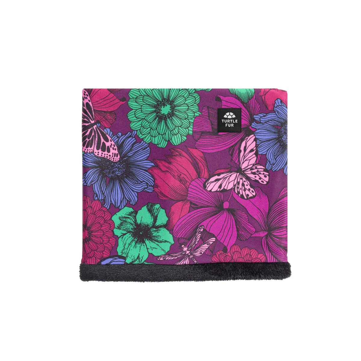 Women's Comfort Shell Neck Warmer lined with Comfort Plush - Print - Image 2