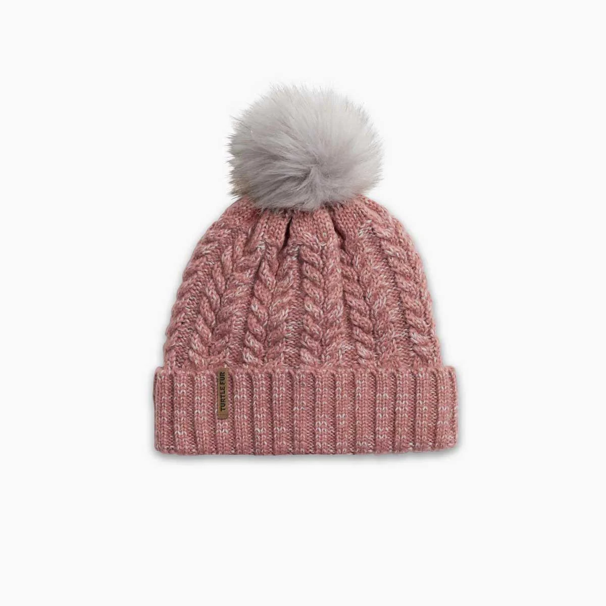 Women's Recycled Ocean Ragg Wool Lexi Lined Pom Beanie