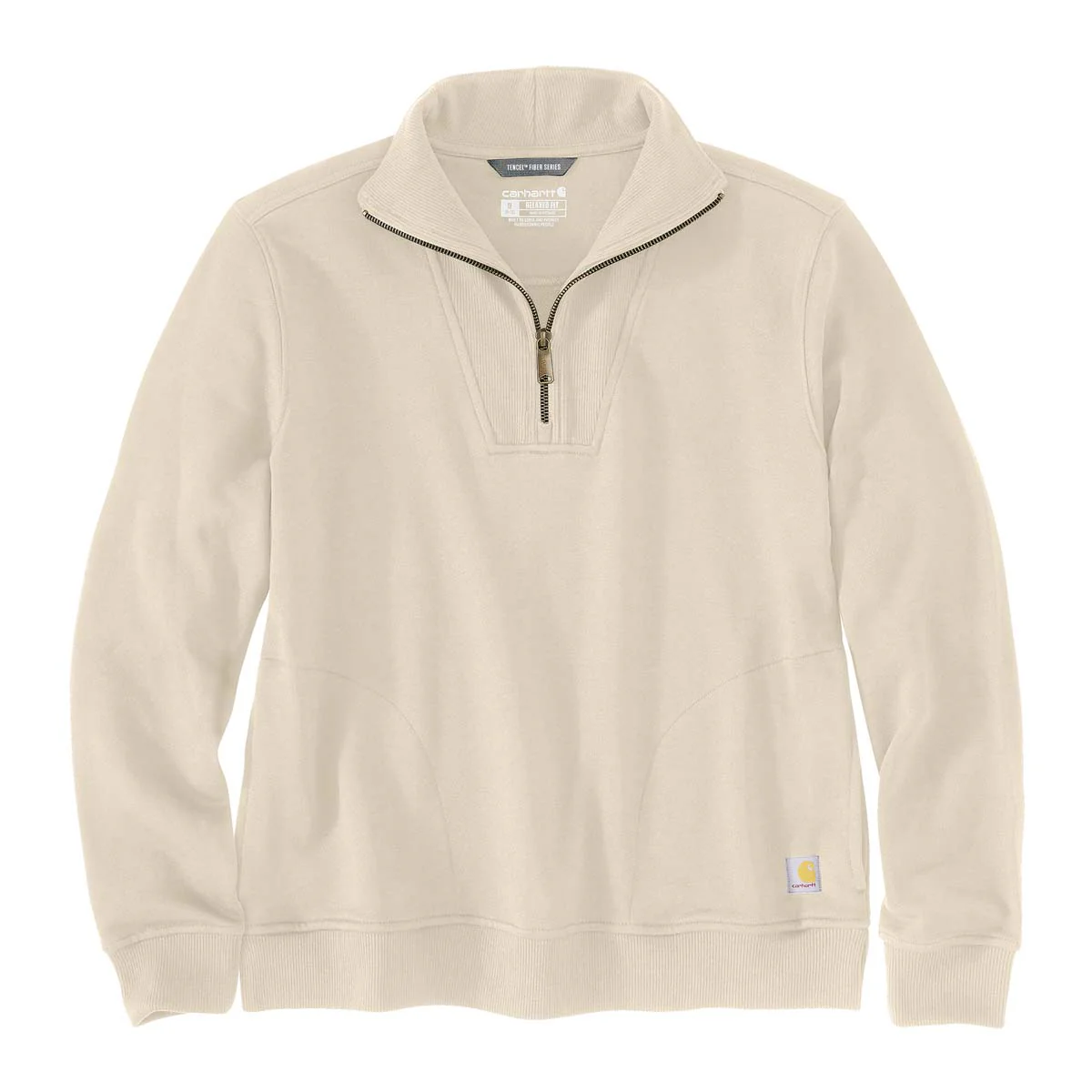 Women's Tencel Series Relaxed Fit Half-Zip Sweatshirt - Image 2