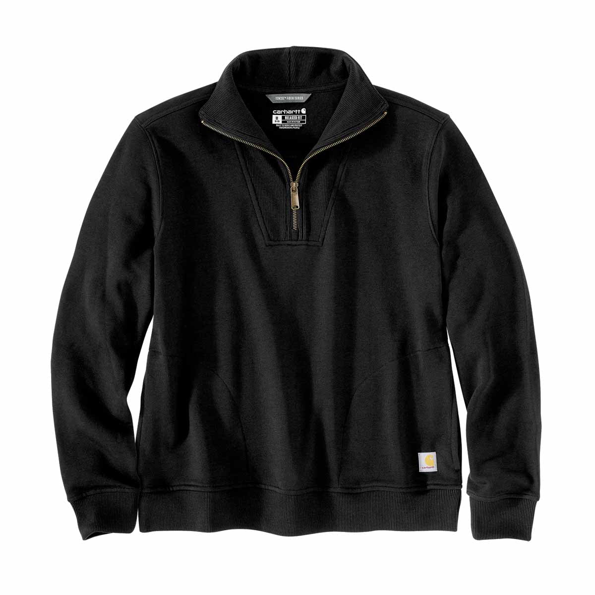 Women's Tencel Series Relaxed Fit Half-Zip Sweatshirt - Image 5