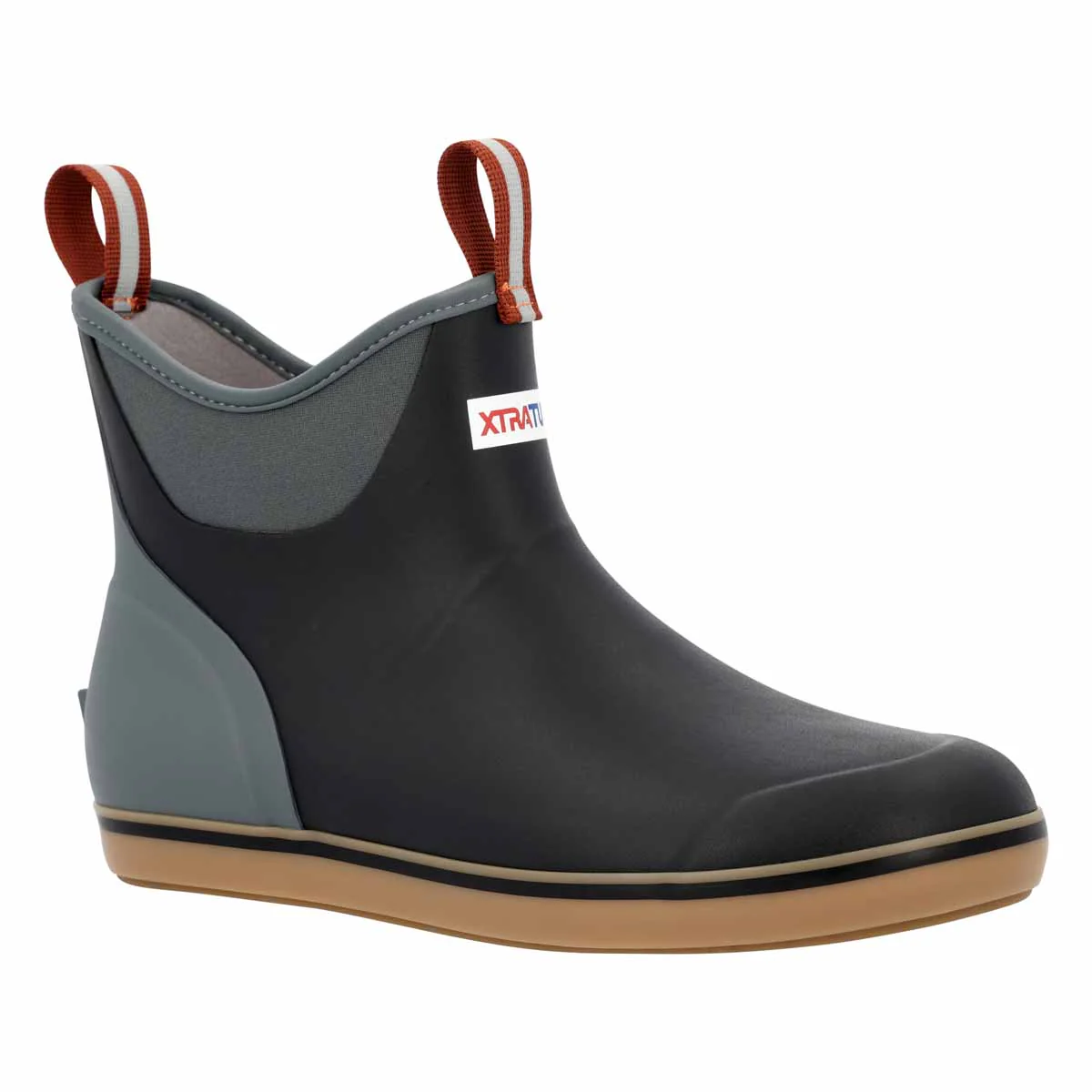 Xtratuf Men's Ankle Deck Boot -Black Deep Storm